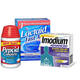 PEPCID COMPLETE IMODIUM, OR LACTAID